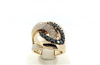 Anello Sangiorgi Preziosi Donna in Oro rosa Diamante Brown 1.46 Ct 170404-15 - 170404-15